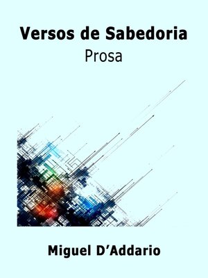 cover image of Versos de Sabedoria